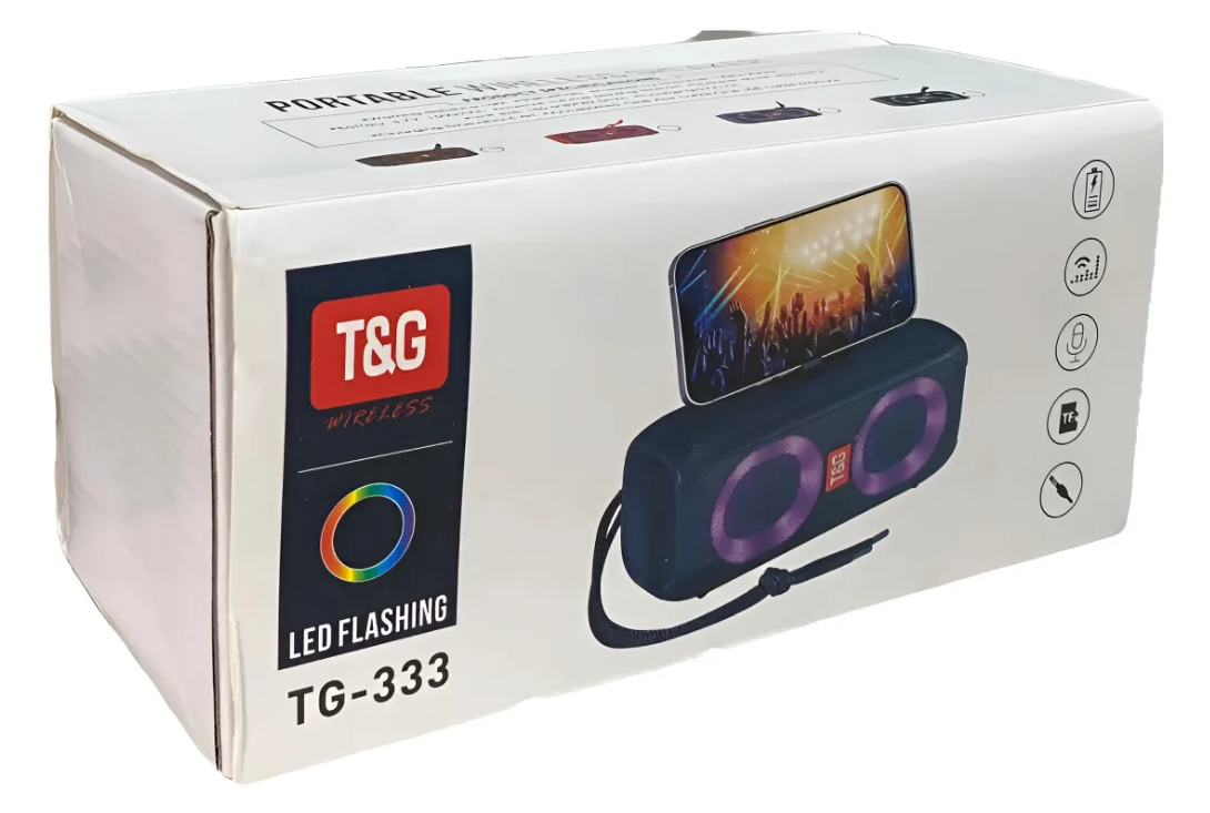 Miniatura 4 de Parlante T&G TG-333 Portable